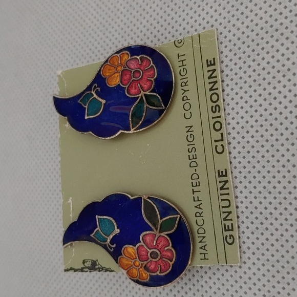 Cloisonne Earring Bundle5 - Picture 3 of 4
